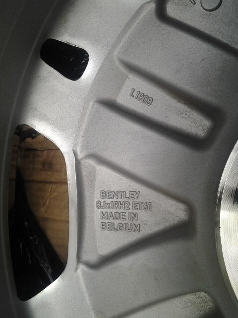 Bentley - Arnage RL - (2001 - 2004) - Koła / Felgi alu/z lekkich stopów