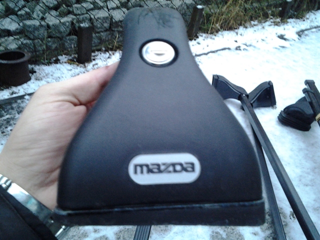 Mazda - 5 - (2010 - 2013) - Wyposażenie / Bagażnik na narty