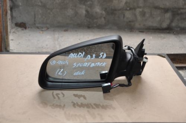Audi - A3 - 5 drzwi - (2004 - 2008) - Lusterka /  Lewe elektryczne