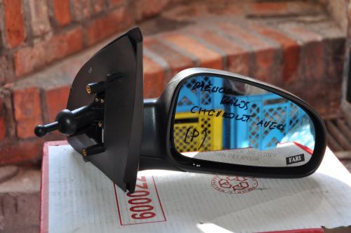 Daewoo - Kalos - 5 drzwi - (2001-) - Lusterka / Prawe ręczne wewnętrznie regulowane