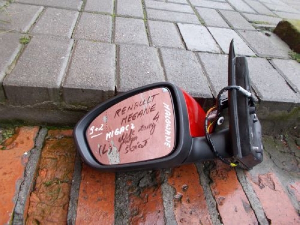 Renault - Megane - 4 drzwi - (2016-) - Lusterka /  Lewe elektryczne