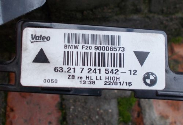 BMW - Seria 1 - F20 - 3 drzwi - (2011 - 2015) - Oświetlenie / Lampa tylna  prawa