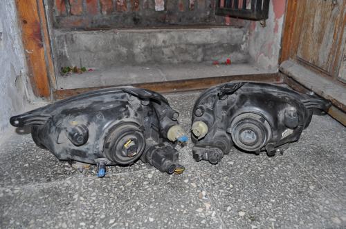 Opel - Corsa - B - 3 drzwi - (1997 - 2000) - Oświetlenie / Lampa przednia lewa