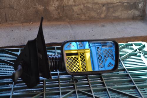 Fiat - Cinquecento - Sporting - (1995-) - Lusterka / Prawe ręczne wewnętrznie regulowane