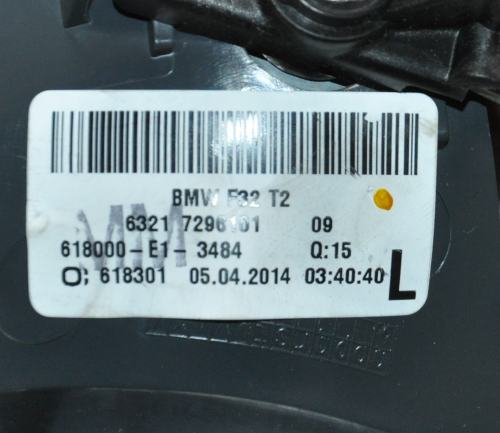 BMW - Seria 4 - F33 - Cabrio - (2014-) - Oświetlenie / Lampa tylna lewa wewnętrzna