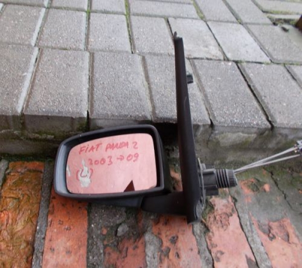 Fiat - Panda - 5 drzwi - (2003 - 2009) - Lusterka / Lewe ręczne wewnętrznie regulowane