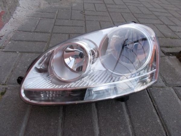Volkswagen - Golf V - 3 drzwi - (2003 - 2008) - Oświetlenie / Lampa przednia lewa