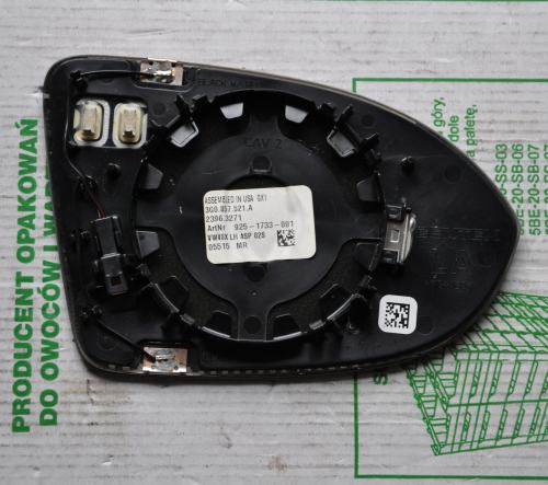 Volkswagen - Passat - (2014-) - Lusterka / Wkład lewego elektrycznego