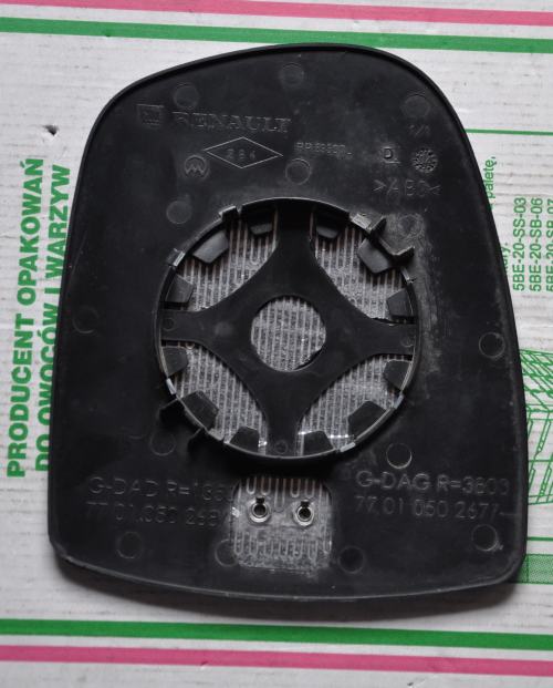 Renault - Trafic - Osob./Tow.- (2010 - 2014) - Lusterka / Wkład lewego elektrycznego