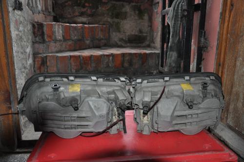 Mercedes-Benz - C-Klasa - W202 - (1993 - 1997) - Oświetlenie / Lampa przednia prawa