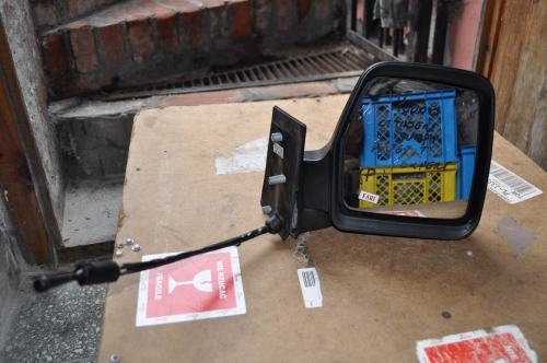 Fiat - Scudo - Osob./Tow.- (2004 - 2007) - Lusterka / Prawe ręczne wewnętrznie regulowane