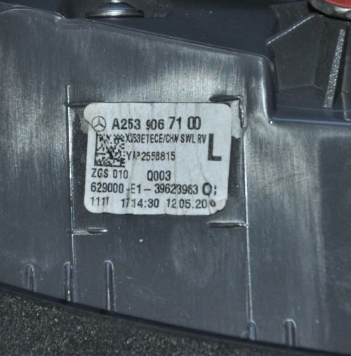 Mercedes-Benz - GLC - X253 - (2015-) - Oświetlenie / Lampa tylna lewa