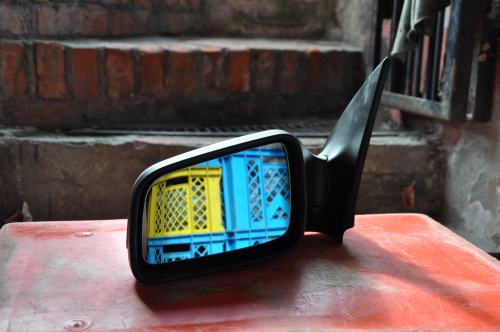 Opel - Astra - H - Kombi - (2004 - 2007) - Lusterka /  Lewe elektryczne