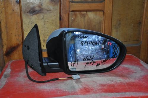 Nissan - Qashqai - (2010 - 2013) - Lusterka /  Prawe elektryczne