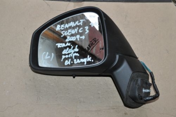 Renault - Scenic - Grand - (2009 - 2012) - Lusterka /  Lewe elektryczne