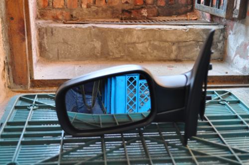 Renault - Clio - 3 drzwi - (2005 - 2009) - Lusterka /  Lewe elektryczne