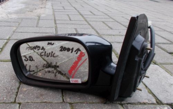 Honda - Civic - 3 drzwi - (2001 - 2003) - Lusterka /  Lewe elektryczne