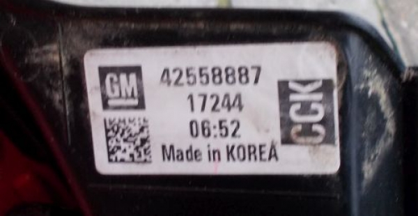 Opel - Mokka X - (2016-) - Oświetlenie / Lampa tylna  prawa