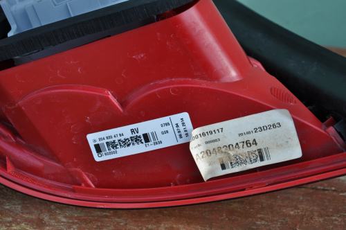 Mercedes-Benz - C-Klasa - S204 - Kombi - (2011 - 2014) - Oświetlenie / Lampa tylna  prawa