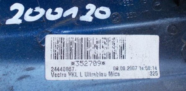 Opel - Vectra - C - 5 drzwi - (2005 - 2008) - Lusterka / Obudowa strona lewa