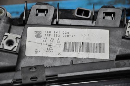 Audi - A3 - 3 drzwi - (1996 -2000) - Oświetlenie / Lampa przednia lewa