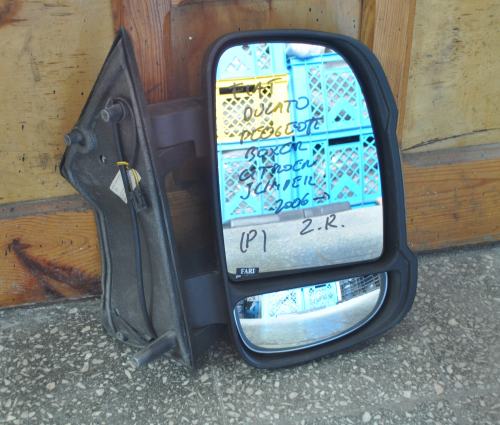 Fiat - Ducato - Osob./Tow.- (2006 - 2011) - Lusterka / Prawe ręczne zewnętrznie regulowane