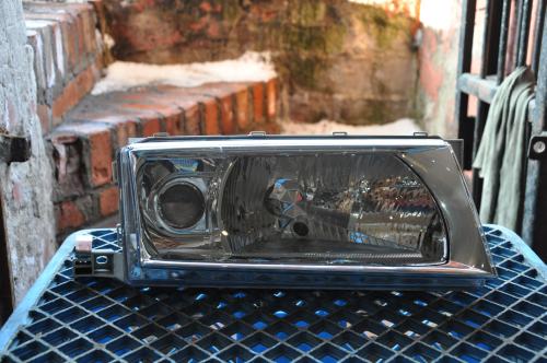 Skoda - Octavia - Kombi - (2006 - 2008) - Oświetlenie / Lampa przednia prawa