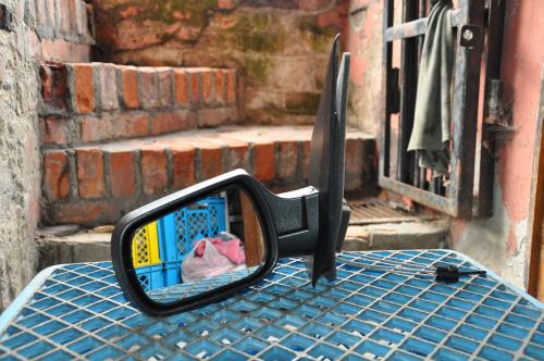 Ford - Fiesta - 3 drzwi - (2001 - 2005) - Lusterka / Lewe ręczne wewnętrznie regulowane