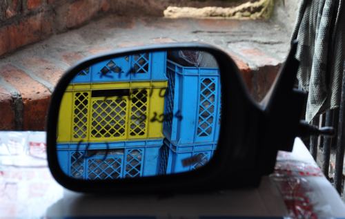 Kia - Pregio - Osob./Tow.- (1995 - 2004) - Lusterka / Lewe ręczne wewnętrznie regulowane