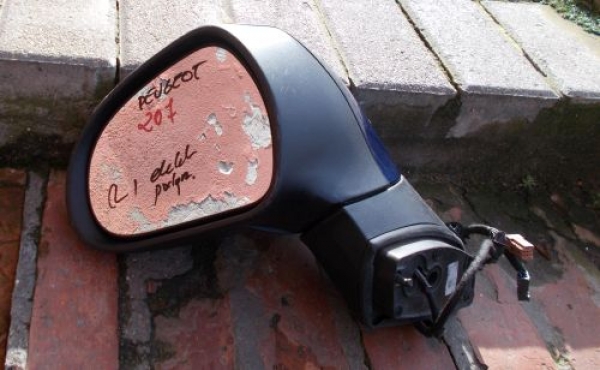 Peugeot - 207 - 5 drzwi - (2009 - 2012) - Lusterka /  Lewe elektryczne