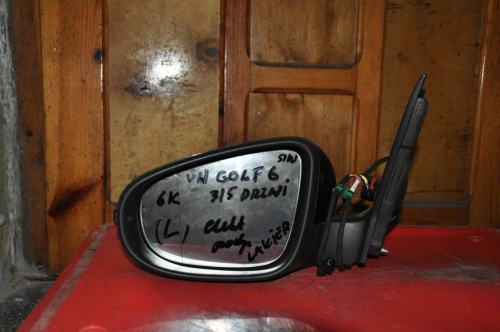Volkswagen - Golf VI - 5 drzwi - (2008 - 2012) - Lusterka /  Lewe elektryczne