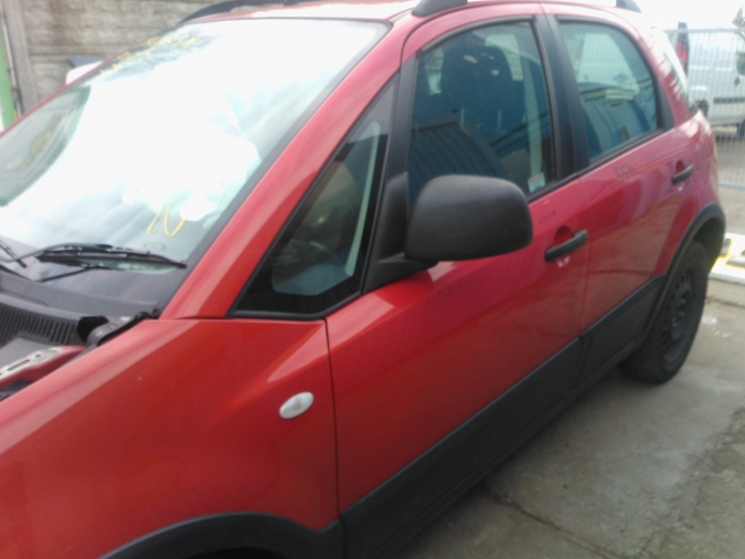 Fiat - Sedici - (2006 - 2009) - Szyby / Drzwiowa tylna prawa