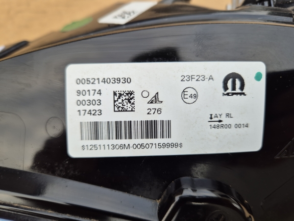 Fiat - Inne - Oświetlenie / Lampa pozycyjna lewa