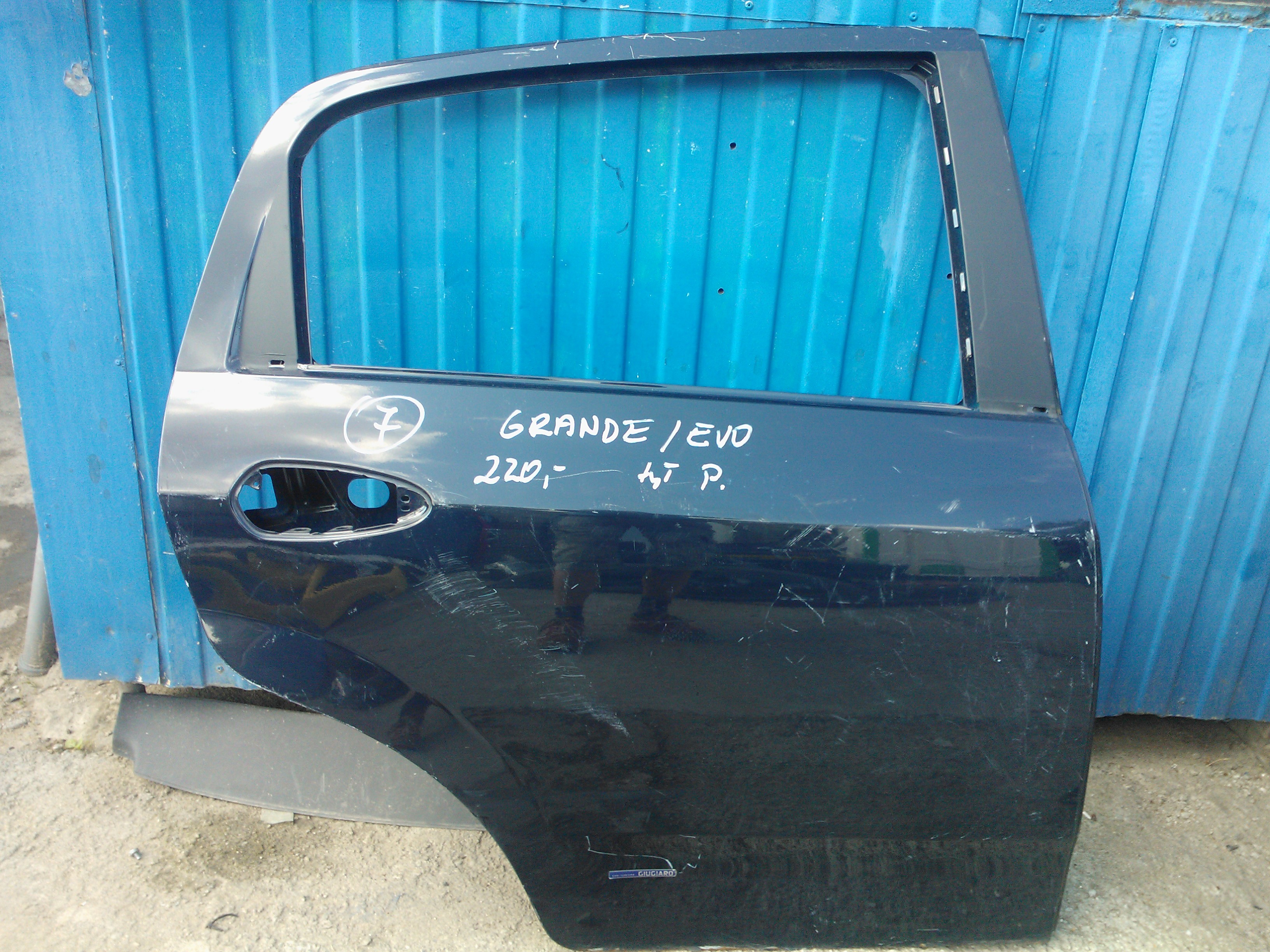 Fiat Punto Evo 5 drzwi (2009 2012) Karoseria