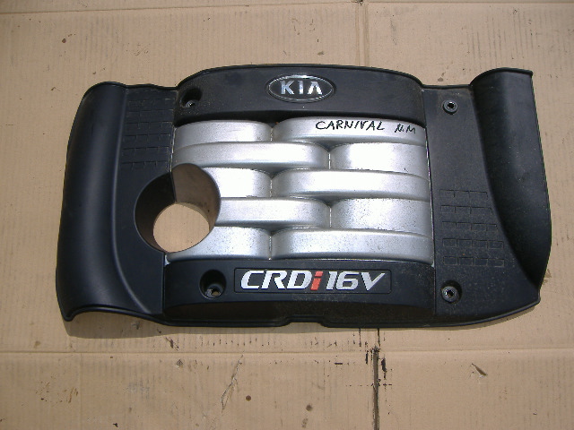 Kia - Carnival II - (2005 - 2010) - Silnik / Górna osłona silnika