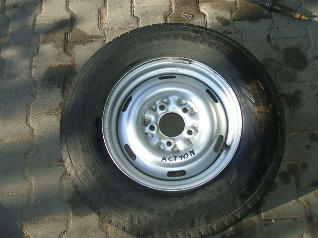 SsangYong - Actyon Sports - Pick-up - (2012-) - Koła / Letnie na stalowych felgach