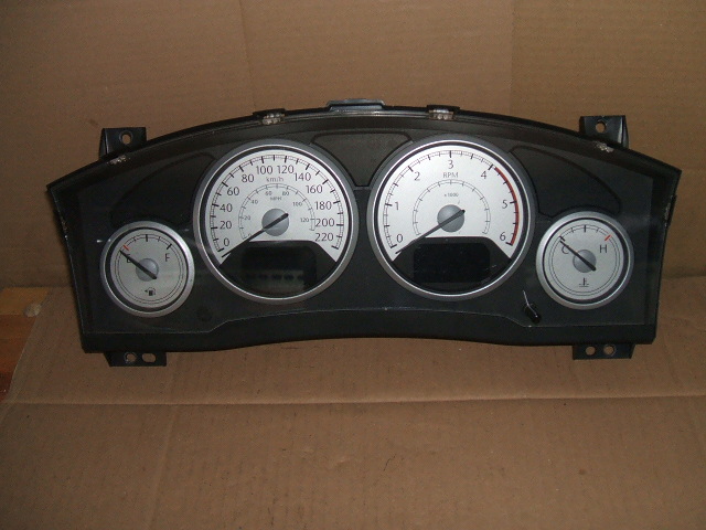 Chrysler - Voyager - Grand - (2011-) - Wnętrze / Zestaw liczników