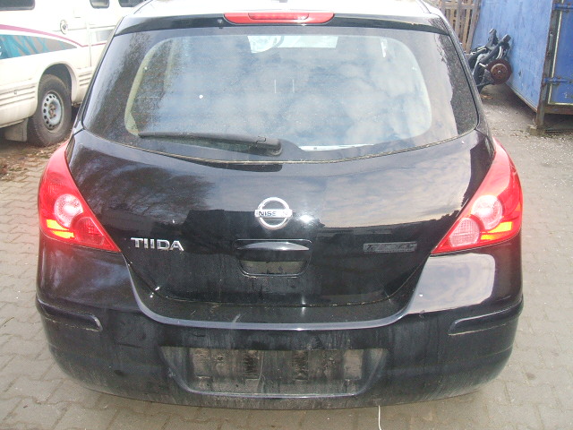 Nissan - Tiida - 5 drzwi - (2011-) - Karoseria / Klapa tylna z szybą