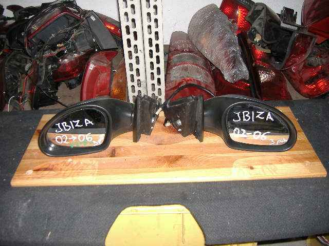 Seat - Ibiza - 3 drzwi - (2002 - 2006) - Lusterka /  Lewe elektryczne