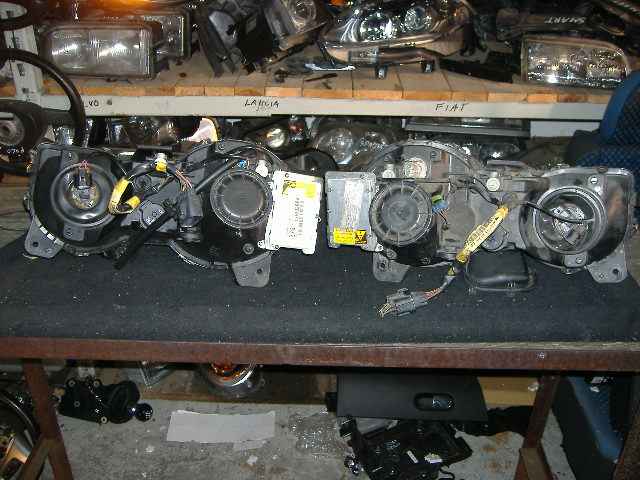 Jaguar - S-Type - (2001 - 2004) - Oświetlenie / Lampa przednia   prawa Xenon