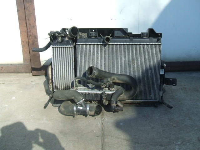 Citroen  - C 5 - (2004 - 2006) - Układ chłodzenia / Komplet: woda, klima, wentylatory