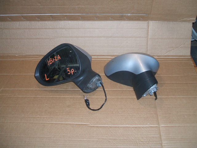 Seat - Ibiza - 3 drzwi - (2008 - 2012) - Lusterka /  Lewe elektryczne