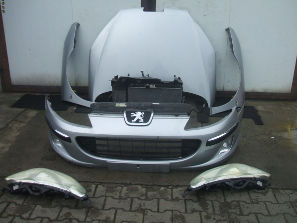 Peugeot - 407 - 4 drzwi - (2008 - 2011) - Oświetlenie / Lampa przednia lewa