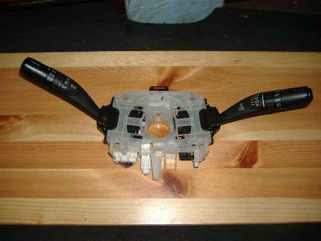 Subaru - Tribeca B9 - (2007-) - Wnętrze / Włącznik wycieraczek