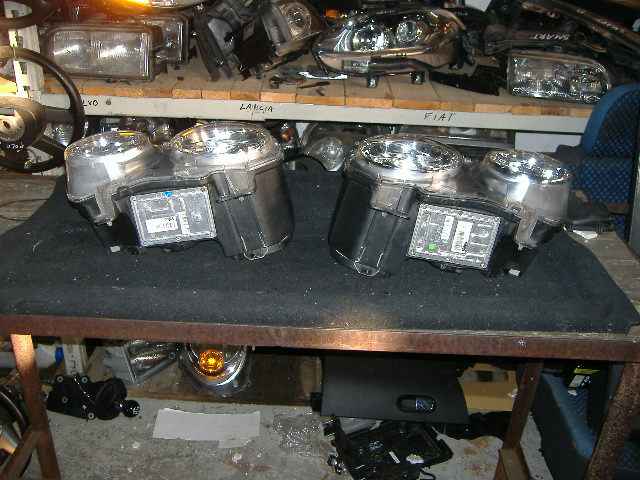 Jaguar - XJ - (2007 - 2010) - Oświetlenie / Lampa przednia  prawa Bixenon