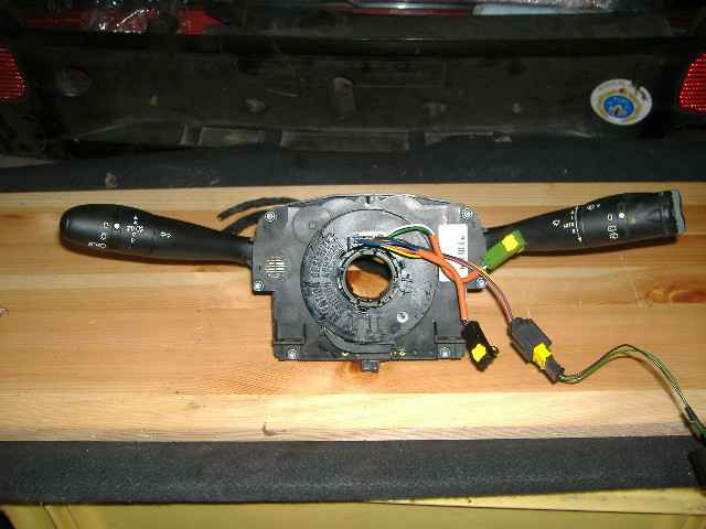 Peugeot - 1007 - (2005 - 2009) - Wnętrze / Włącznik wycieraczek