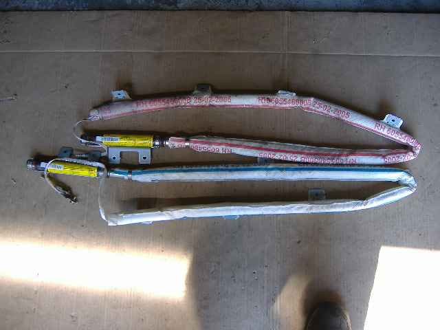 SsangYong - Actyon - (2006 - 2012) - Poduszki / Kurtyna prawa