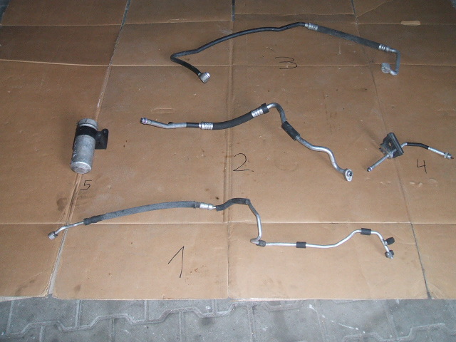 Audi - A4 - Cabrio - (2002 - 2006) - Układ chłodzenia / Klimatyzacja - przewody