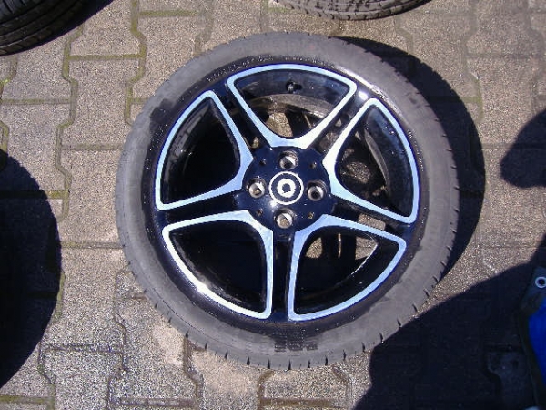 Smart - Fortwo - (2011 - 2014) - Koła / Letnie na alufelgach