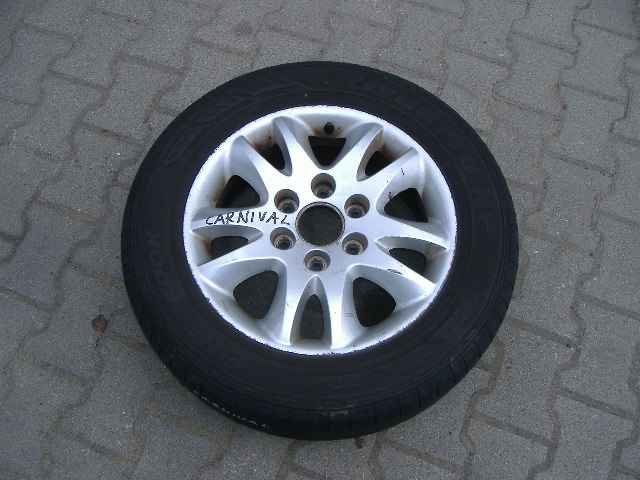 Kia - Carnival II - (2005 - 2010) - Koła / Letnie na alufelgach